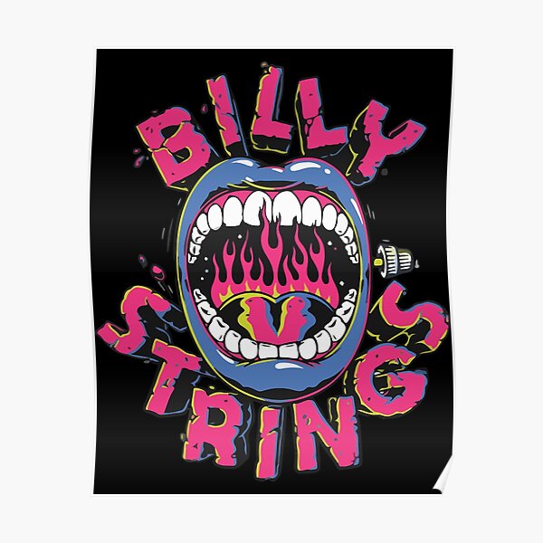 Billy Strings - FIRE TONGUE WINTER 2021-2022 Poster RB1201 product Offical billy strings Merch