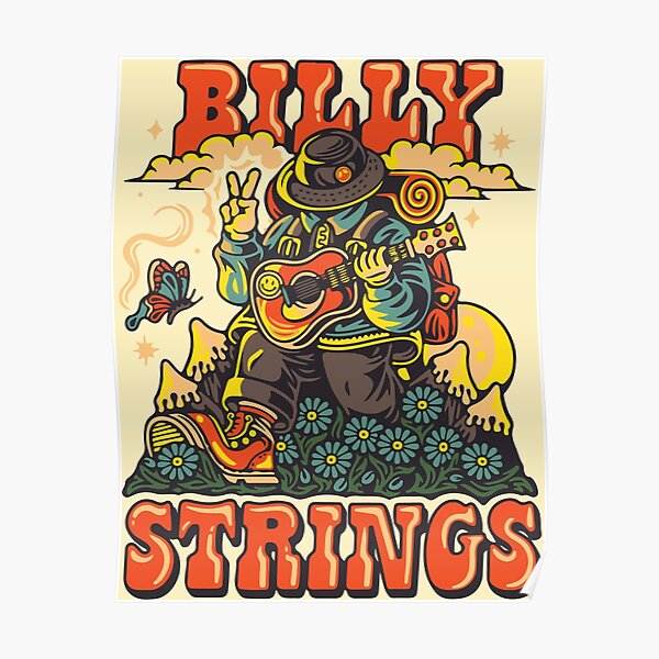 Billy Strings FALL WINTER 2021 Poster RB1201 product Offical billy strings Merch