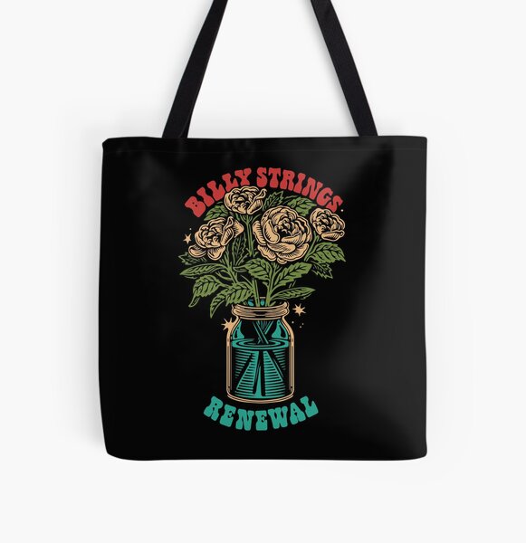 Billy Strings FALL WINTER 2021 All Over Print Tote Bag RB1201 product Offical billy strings Merch