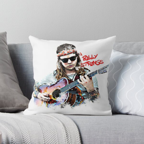 Billy Strings  Throw Pillow RB1201 product Offical billy strings Merch