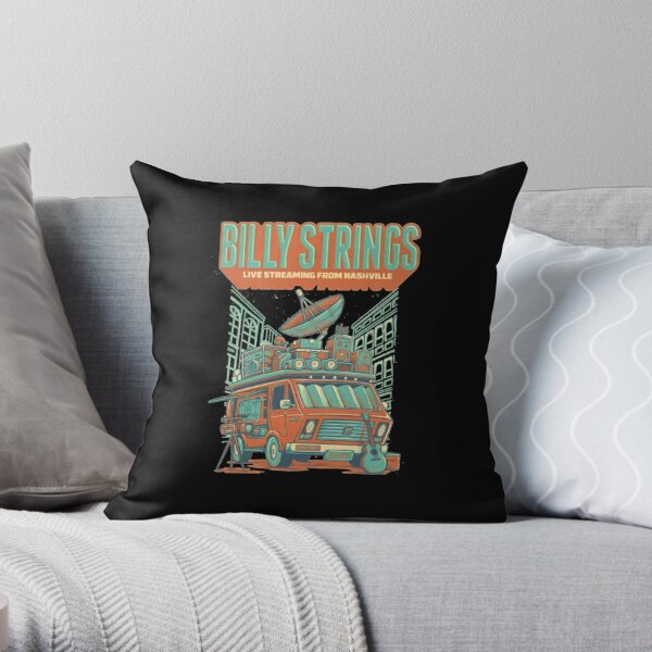 Billy Strings Throw Pillow RB1201 product Offical billy strings Merch