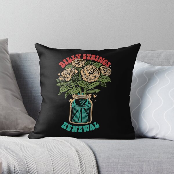 Billy Strings FALL WINTER 2021 Throw Pillow RB1201 product Offical billy strings Merch