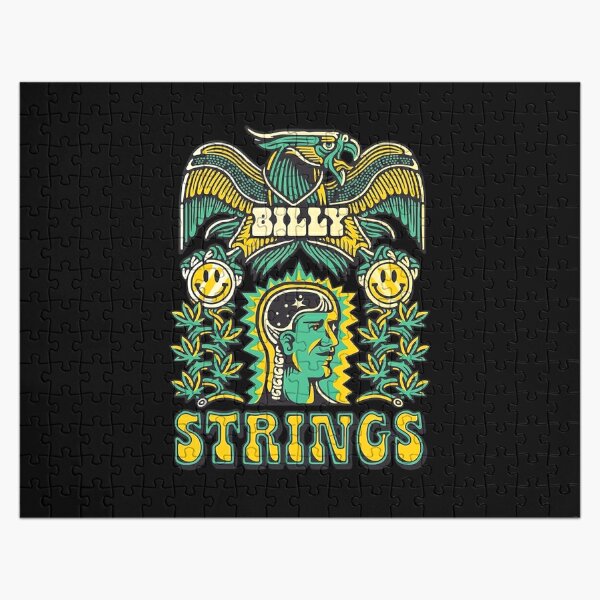 Billy Strings Music Tour 2022 Vintage  Jigsaw Puzzle RB1201 product Offical billy strings Merch